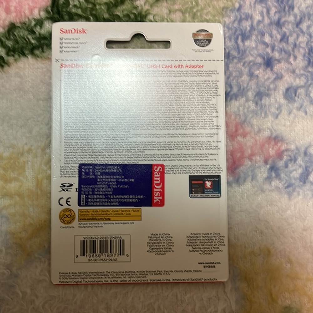 Sandisk Memory Card. - Picture 5 of 5
